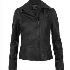 All Saints Belvedere leather jacket